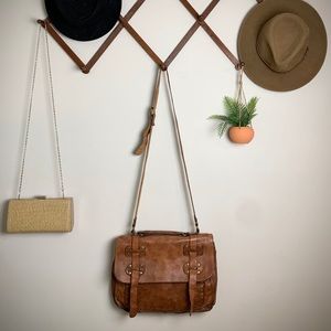 Patricia Nash leather messenger bag